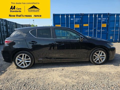 Lexus CT 1.8 200H Luxury MV17KKE Black #4