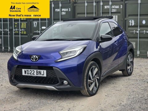 Toyota Aygo X 1.0 Vvt-i Exclusive WD22BNJ Blue #3