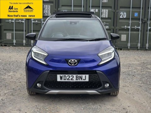 Toyota Aygo X 1.0 Vvt-i Exclusive WD22BNJ Blue #2