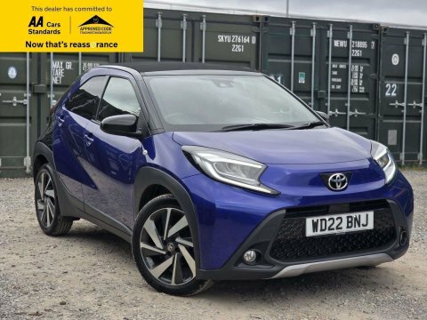 Toyota Aygo X 1.0 Vvt-i Exclusive WD22BNJ Blue