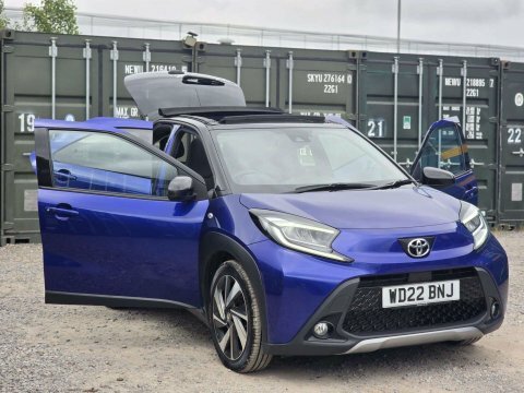 Toyota Aygo X 1.0 Vvt-i Exclusive WD22BNJ Blue #6