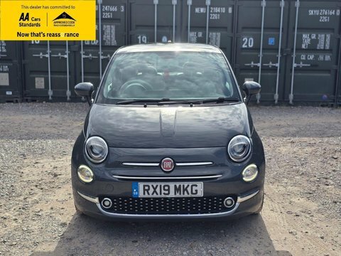 Fiat 500 1.2 Lounge Hatchback RX19MKG Grey #2