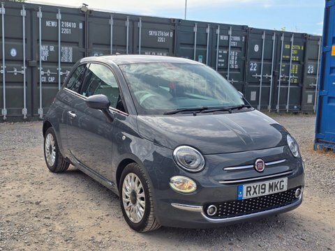 Fiat 500 1.2 Lounge Hatchback RX19MKG Grey #5