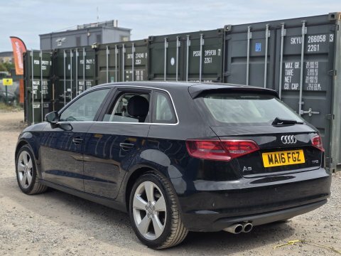 Audi A3 1.4 Tfsi Sport MA16FGZ Black #4