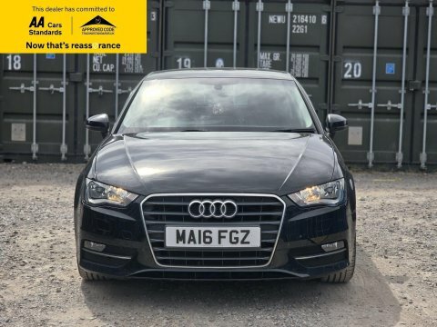 Audi A3 1.4 Tfsi Sport MA16FGZ Black #2