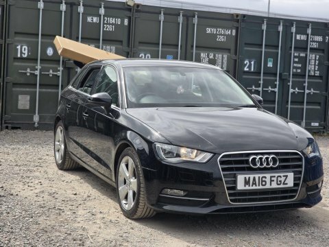 Audi A3 1.4 Tfsi Sport MA16FGZ Black #5