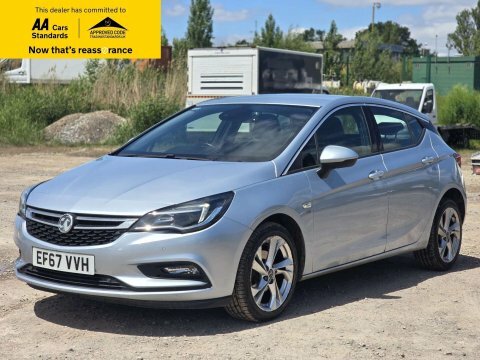 Vauxhall Astra 1.4I Turbo Sri EF67VVH Silver #3