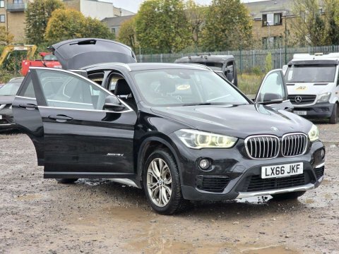 BMW X1 2.0 18D Xline LX66JKF Black #5
