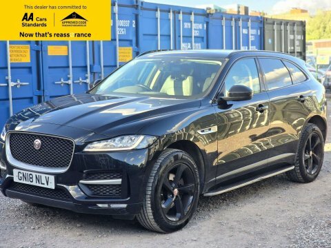 Jaguar F-Pace 2.0 D180 R-sport GN18NLV Black #3