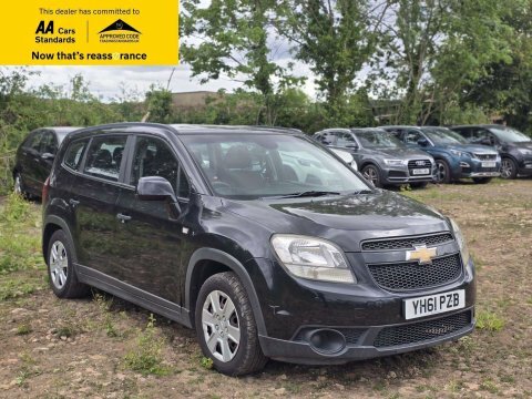 Chevrolet Orlando 1.8 Ls Mpv Black
