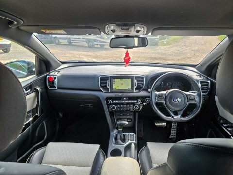 Kia Sportage 1.6 T-gdi Gt-line SE16OVO Black #6