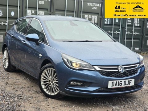 Vauxhall Astra 1.4I Turbo Elite Blue