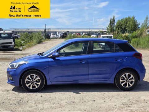 Hyundai I20 1.0 T-gdi Se Blue #4