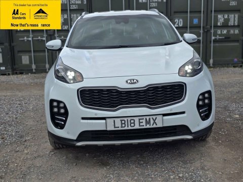 Kia Sportage 2.0 Crdi Gt-line LB18EMX White #2