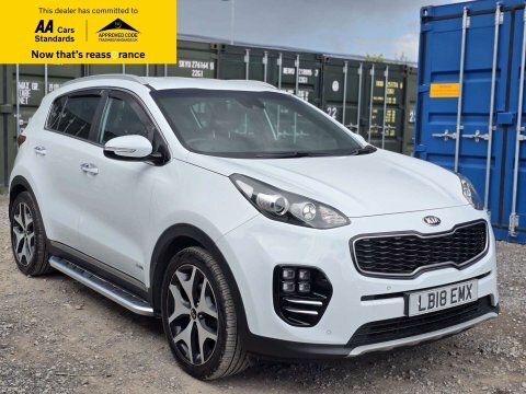 Kia Sportage 2.0 Crdi Gt-line White