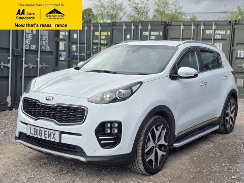 Kia Sportage 2.0 Crdi Gt-line LB18EMX White #3
