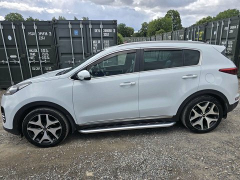 Kia Sportage 2.0 Crdi Gt-line LB18EMX White #5