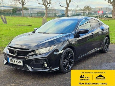 Honda Civic 1.0 Vtec Turbo AO17KNH Black #4