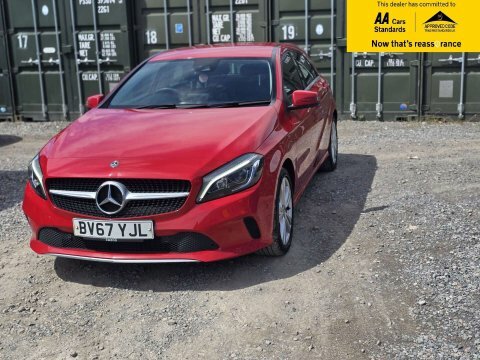 Mercedes-Benz A Class 1.5 A180d Sport BV67YJL Red #3