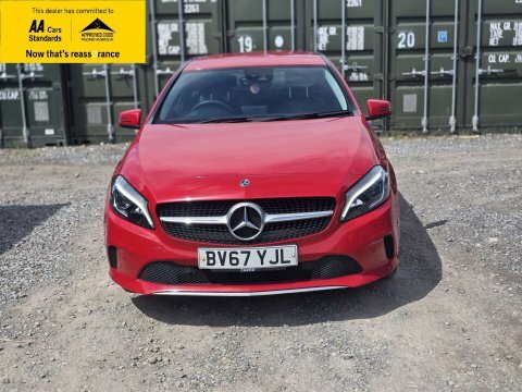 Mercedes-Benz A Class 1.5 A180d Sport BV67YJL Red #2