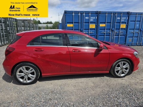 Mercedes-Benz A Class 1.5 A180d Sport BV67YJL Red #4
