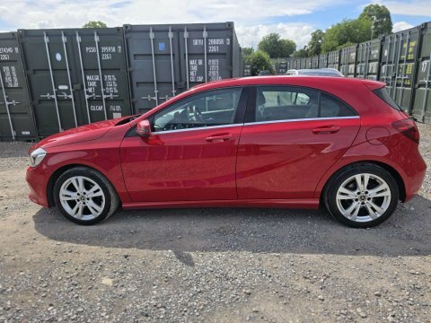Mercedes-Benz A Class 1.5 A180d Sport BV67YJL Red #5
