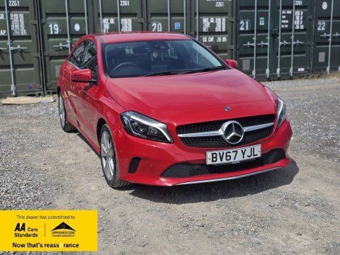 Mercedes-Benz A Class 1.5 A180d Sport BV67YJL Red