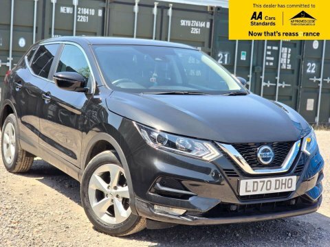 Nissan Qashqai 1.3 Dig-t Acenta Black