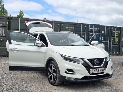 Nissan Qashqai 1.3 Dig-t Tekna EN68HWP White #6