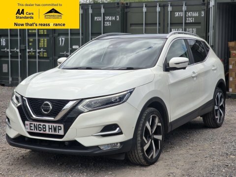 Nissan Qashqai 1.3 Dig-t Tekna EN68HWP White #3