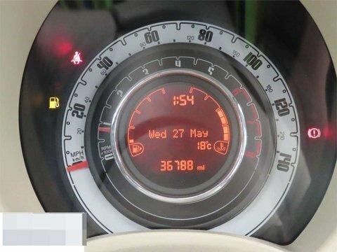 Fiat 500 0.9 Twinair Lounge JRZ2359 White #4