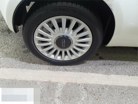 Fiat 500 Lounge White #3