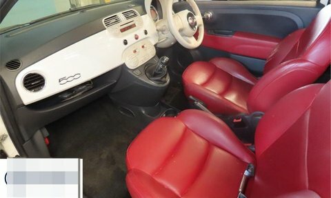 Fiat 500 Lounge White #2