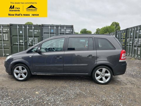 Vauxhall Zafira 1.6 16V Exclusiv LO63LWG Grey #4