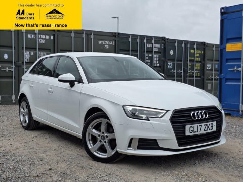 Audi A3 1.6 Tdi Sport GL17ZKB White