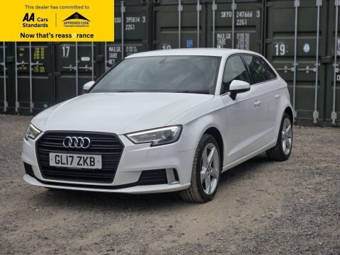 Audi A3 1.6 Tdi Sport GL17ZKB White #3