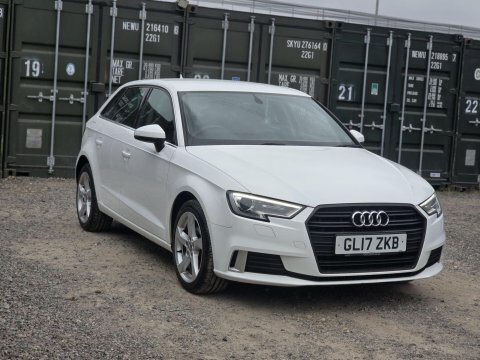 Audi A3 1.6 Tdi Sport GL17ZKB White #5