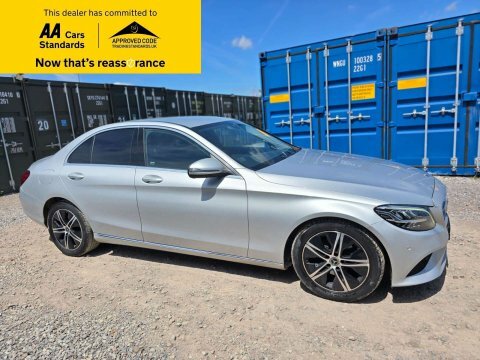 Mercedes-Benz C Class 2.0 C220d Sport KJ19WHH Silver #4