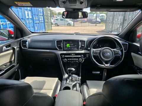Kia Sportage 2.0 Crdi Gt-line AY16VLG Red #6