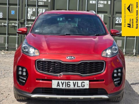 Kia Sportage 2.0 Crdi Gt-line AY16VLG Red #2