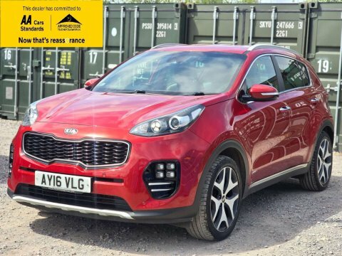 Kia Sportage 2.0 Crdi Gt-line AY16VLG Red #3