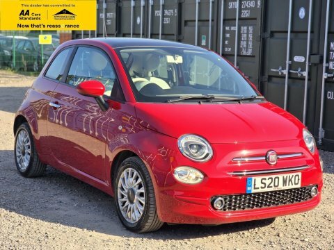 Fiat 500 1.2 Lounge Hatchback Red #3