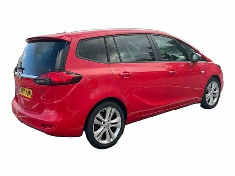 Vauxhall Zafira 1.4I Turbo Sri Red #4