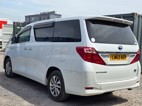 Toyota Alphard Autohybrid7seatsclean White #4