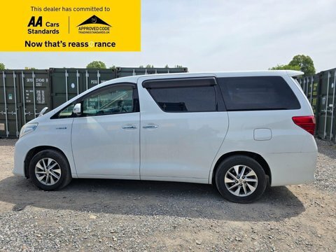 Toyota Alphard Autohybrid7seatsclean White #6
