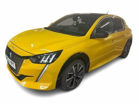 Peugeot e-208 50Kwh Gt Hatchback Yellow #2