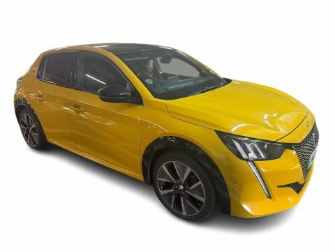 Peugeot e-208 50Kwh Gt Hatchback Yellow