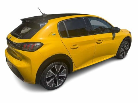 Peugeot e-208 50Kwh Gt Hatchback Yellow #2