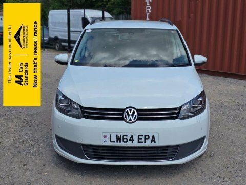 Volkswagen Touran 1.4 Tsi Bluemotion White #2