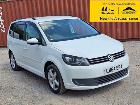 Volkswagen Touran 1.4 Tsi Bluemotion White #3